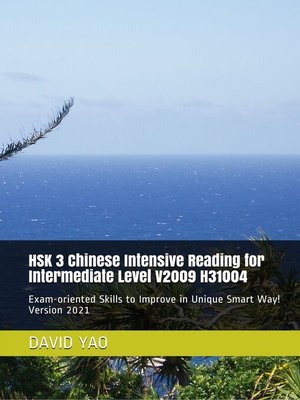 cover image of HSK 3 Chinese Intensive Reading for Intermediate Level V2009 H31004 汉语水平考试模拟考题